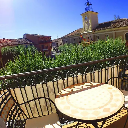 Plaza Mayor Pensión Carrión de los Condes
